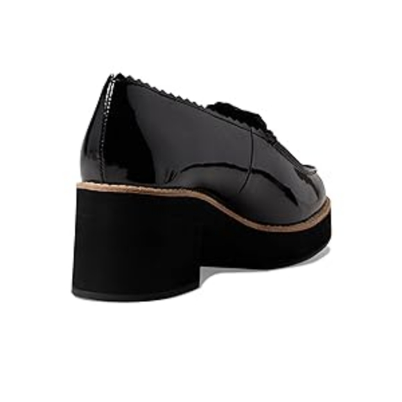 New!! 🖤 Eileen Fisher - Harria - Black Patent Leather - Size 5 - Picture 8 of 10